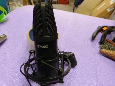 profesionální mikrofon YENKEE s pavoukem i kabeláží