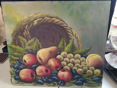 Olej na plátně Bičánek 57 , 56,5x50 cm,(17470P)