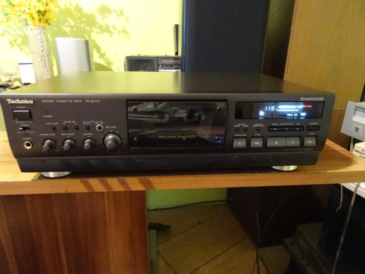 Prodam tape deck-TECHNICS RS-BX747 - TV, audio, video