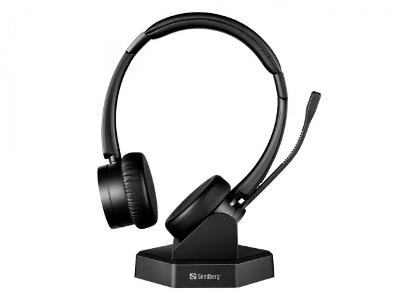 Bezdrátová sluchátka SANBERG Bluetooth Office Headset Pro+