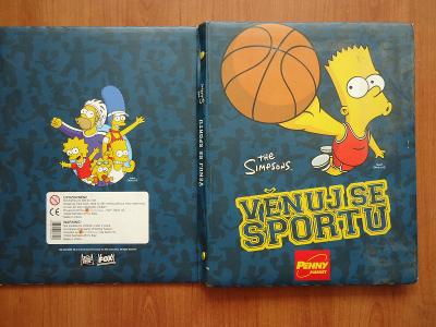 The Simpsons : Věnuj se sportu....nekompletní,chybí 4 kartičky ...