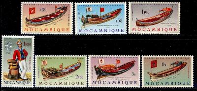 portugalský Mozambik 1964 ** lode komplet mi. 516-522