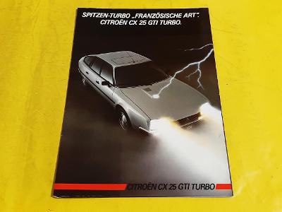 --- Citroen CX 25 GTI Turbo (1985) -------------------------------- DE