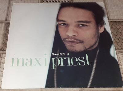 LP - Maxi Priest - Bonafide (10 Records 1990) Perfektní stav!