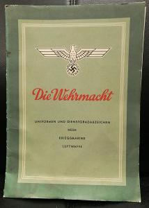 obrazová brožura stejnokroje Německého vojska WW
