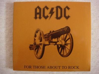 CD AC/DC FOR THOSE ABOUT TO ROCK
