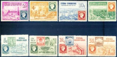 Kuba 1955 ** výročie známky komplet mi. 446-453