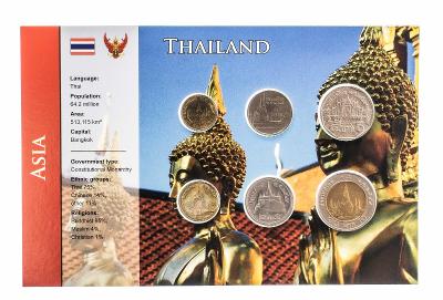 ✅sada oběžných mincí Thajsko