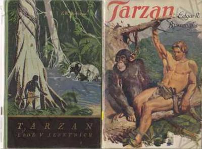 Tarzan Edgar Rice Burroughs TaM Burian 11 svazků 