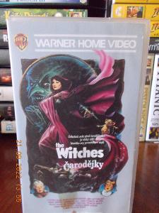 VHS kazeta Čarodějky- The Witches