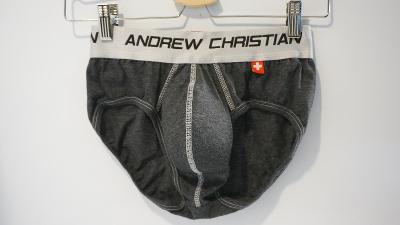 Andrew Christian originál sexy pánské slipy vel M (xs), FOTO v poisu