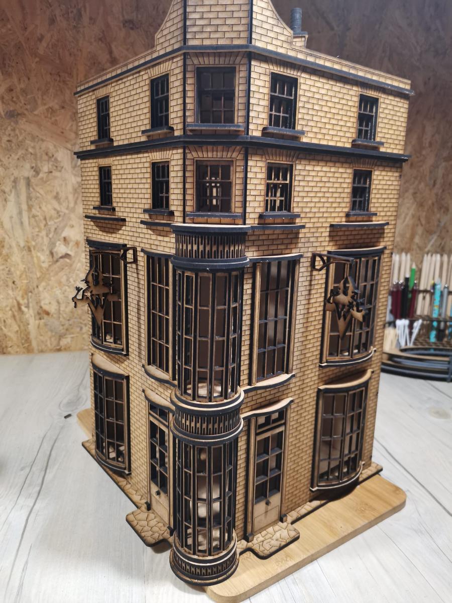 3D puzzle stavebnice dům Harry Potter šikmá ulička - undefined
