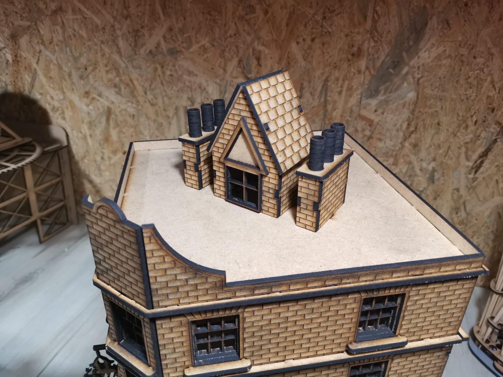 3D puzzle stavebnice dům Harry Potter šikmá ulička - undefined