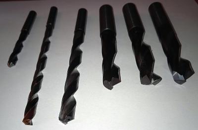 Použité TK Vrtáky šest kusů. Průměry 6,8mm 9,3mm 12,5mm 13,5mm a 14mm.