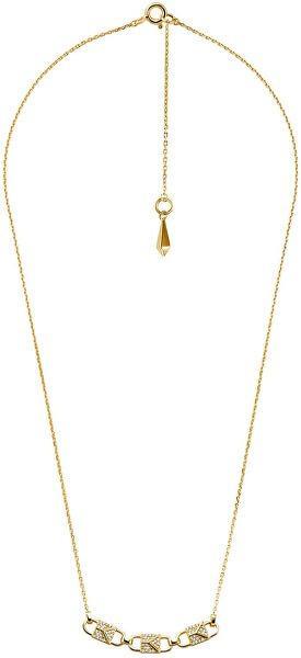 MICHAEL KORS Pozlacený náhrdelník se zirkony MKC1143AN710 - Šperky