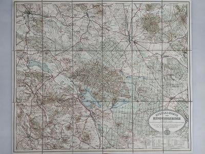 1929*Matouschek*Speciál Karte Kumergebirge*Hradčanské stěny Polomené h