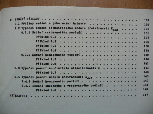 Skripta - Zakládání staveb - Výpočty - Zdeněk Štěpánek - 1991 - Učebnice