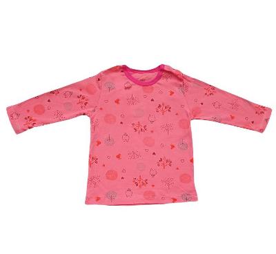 Dětské kojenecké bavlněné triko s dlouhým rukávem Vel.92
