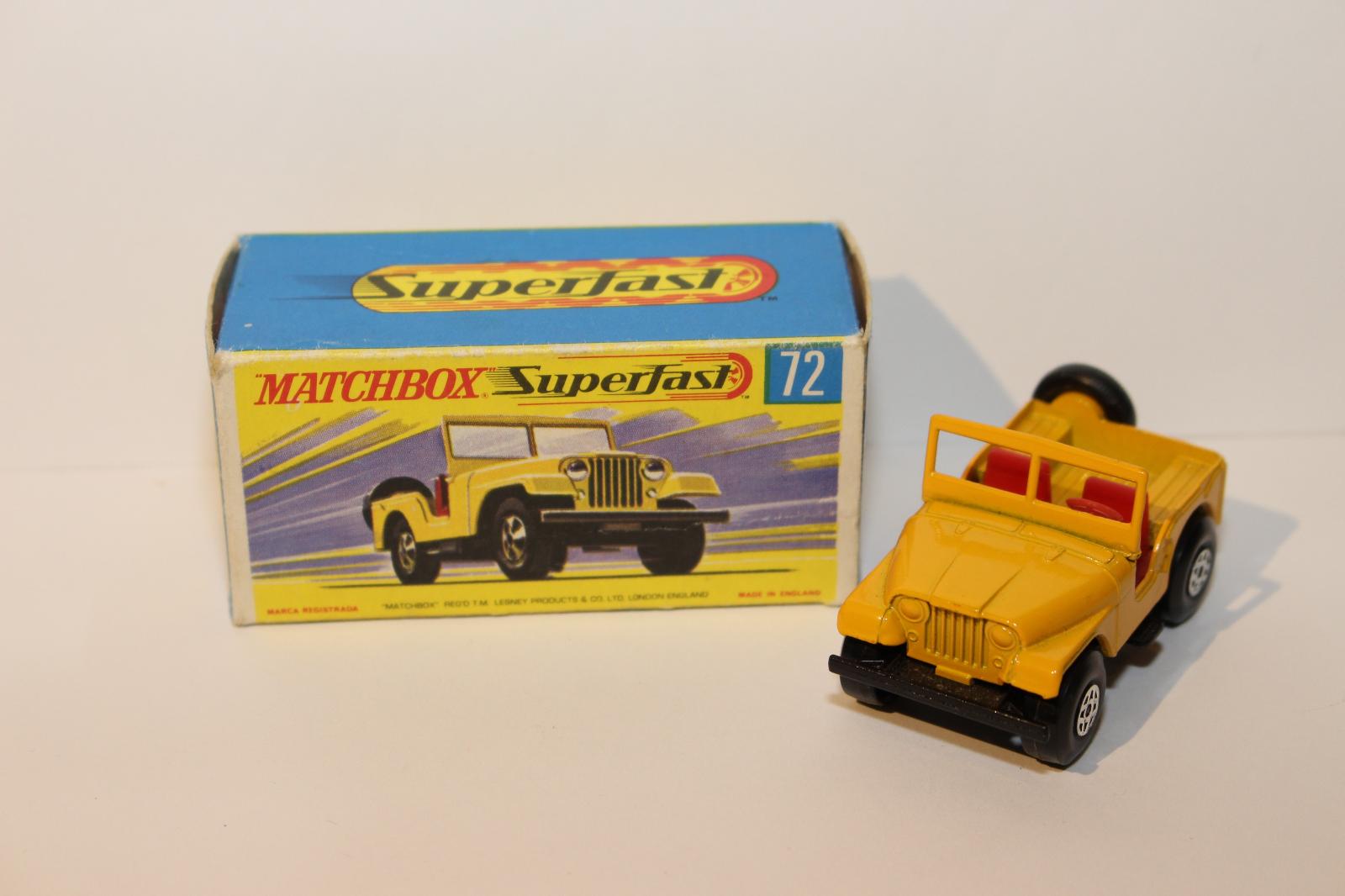 matchbox no 72 jeep