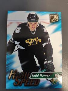 Ultra Fleer Extra 1995/1996 - High Speed - Todd Harvey 10/20