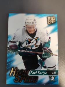 Ultra Fleer Extra 1995/1996 - High Speed - Paul Kariya 11/20