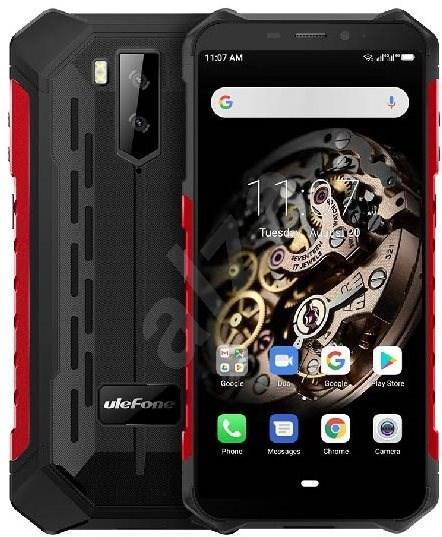 Mobilní telefon UleFone Armor X5 2020 červená - Mobily a chytrá elektronika