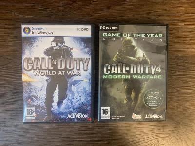 Starší Call of Duty hry na PC