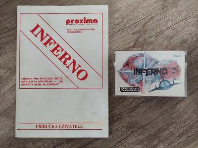 ZX Spectrum/Didaktik hra - Proxima: Inferno + originální manuál