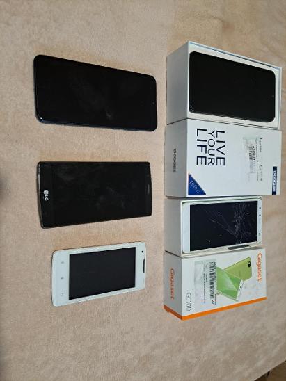 Mobilní telefony 5ks - Alcatel, doogee, LG, Lenovo, Gigas na ND od 1Kč - Mobily a chytrá elektronika