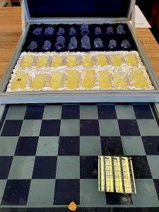 ŽBS,,,skleněné šachy  z kolekce ŽBS z 1960!!!!