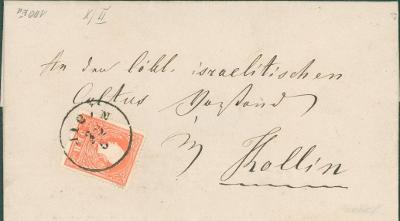13B2203 Austria- Dopis v místě - KOLLIN, Kolín 