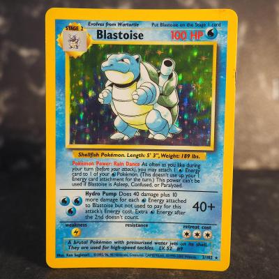 Pokémon TCG - Blastoise 2/102 (Base set 1999)