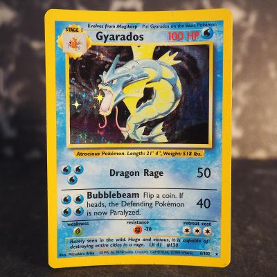 Pokémon TCG - Gyarados 6/102 (Base set 1999)