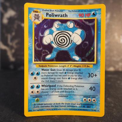 Pokémon TCG - Poliwrath 13/102 (Base set 1999)
