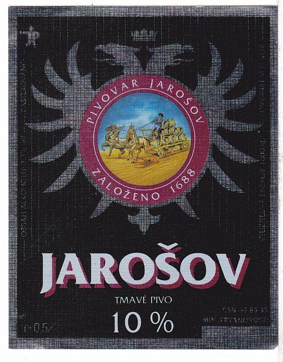 Česká pivní etiketa - Jarošov - Pivní etikety