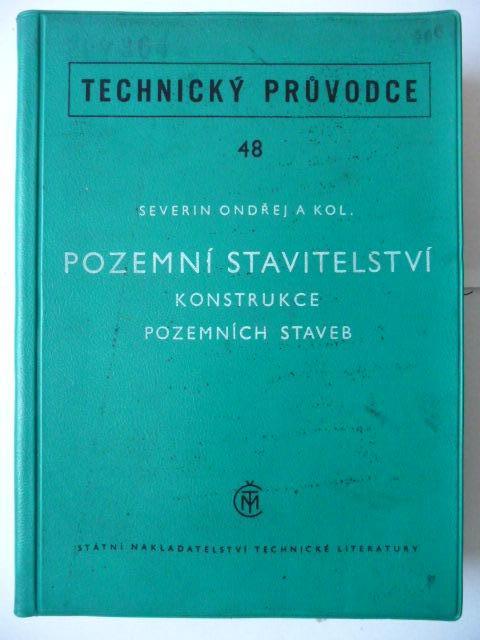 Pozemní stavitelství - Konstrukce pozemních staveb - O. Severin - 1964 - Učebnice
