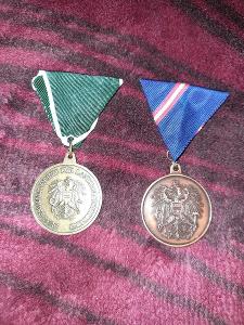 Medaile Německo 2 ks 