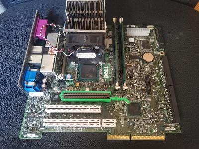 Intel Pentium III 800Mhz + deska DELL + 512MB RAM