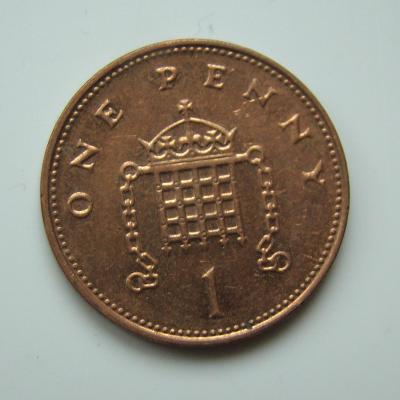 Anglie, 1 Penny 2000