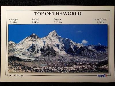 Nepál, Everest Range