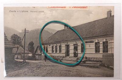 Osada v Liptove - Potravný spolek  prošlá 1920