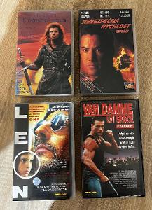 4x VHS - Akční filmy - cena za vše !!!