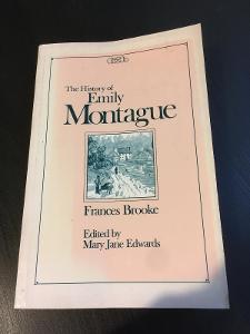 Kniha - F. Brooke - The History of Emily Montague - ANGLICKY
