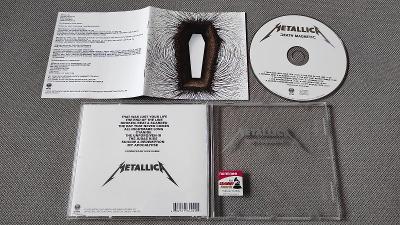 Metallica - Death Magnetic (stříbrný nápis na obale)