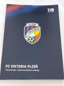 Fotbalový arch známek - FC Viktoria Plzeň