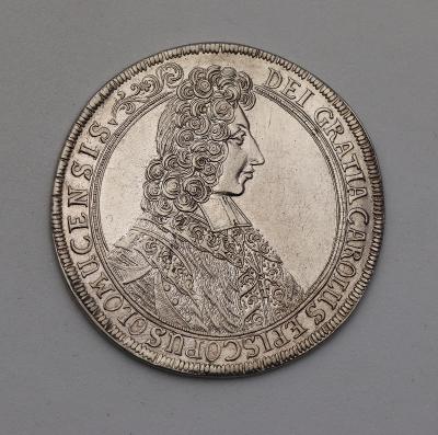 Stříbrný Tolar 1705 - Karel III. Lotrínský - Olomouc!