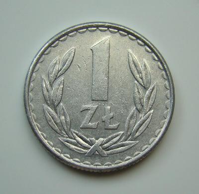 Polsko, 1 Zloty 1986