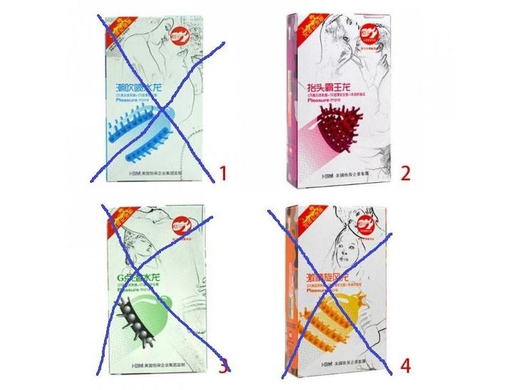 Kondomy, balení 1ks - extra tvary - obrázek č.2 - 2229. - Lékárna a zdraví