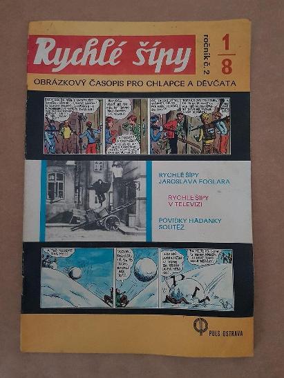 Jaroslav Foglar - RYCHLÉ ŠÍPY 8. DÍL (1970) - Jan Fischer - Knihy a časopisy