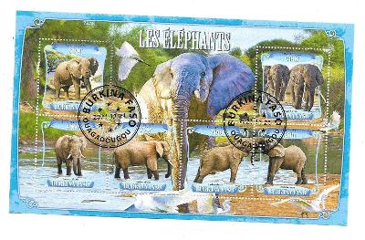 Burkina Faso 2021 - slon africký 6x